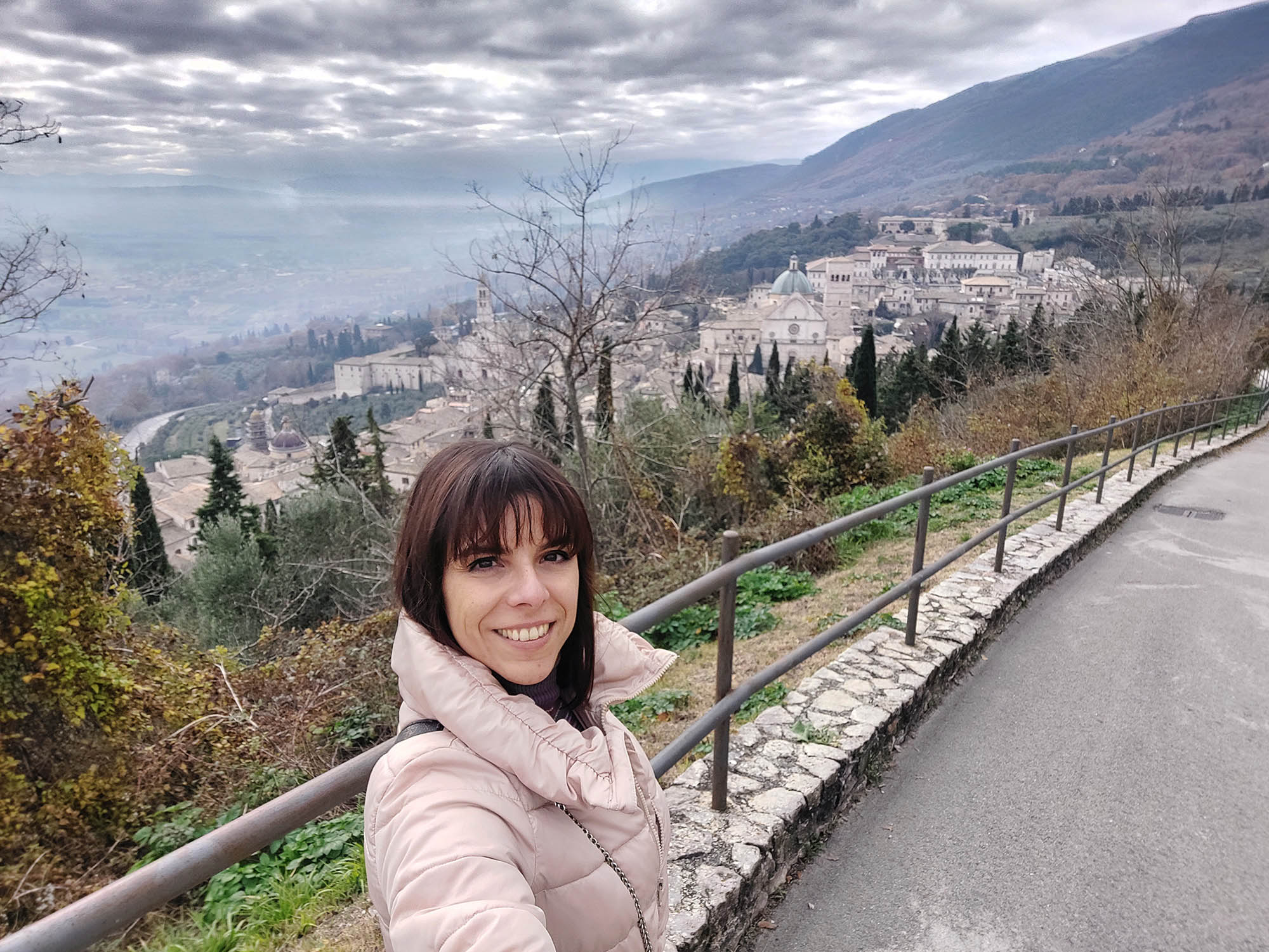 Vista panoramica di Assisi Belvedere