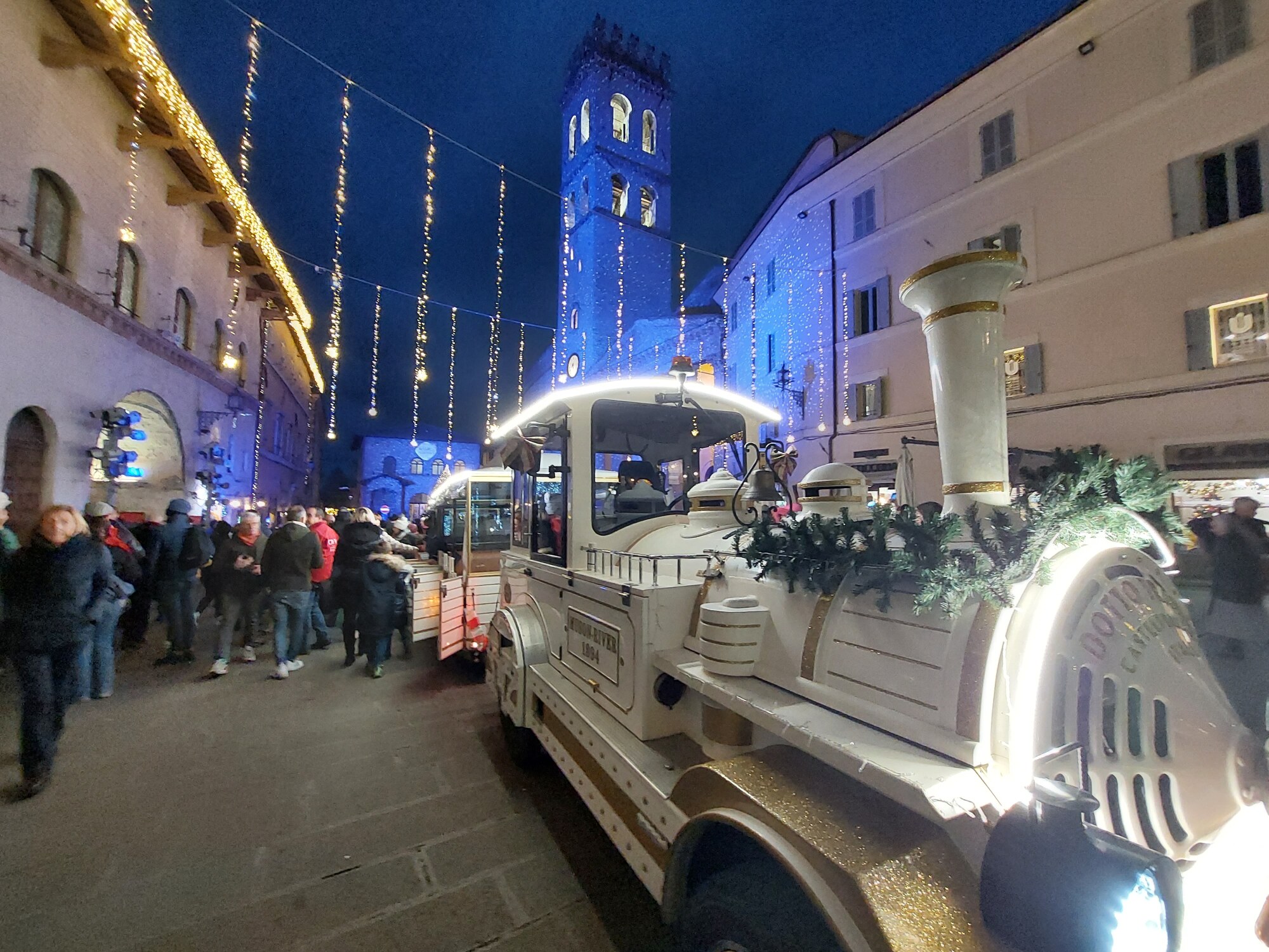 trenino di Natale Assisi trenino di Natale Assisi