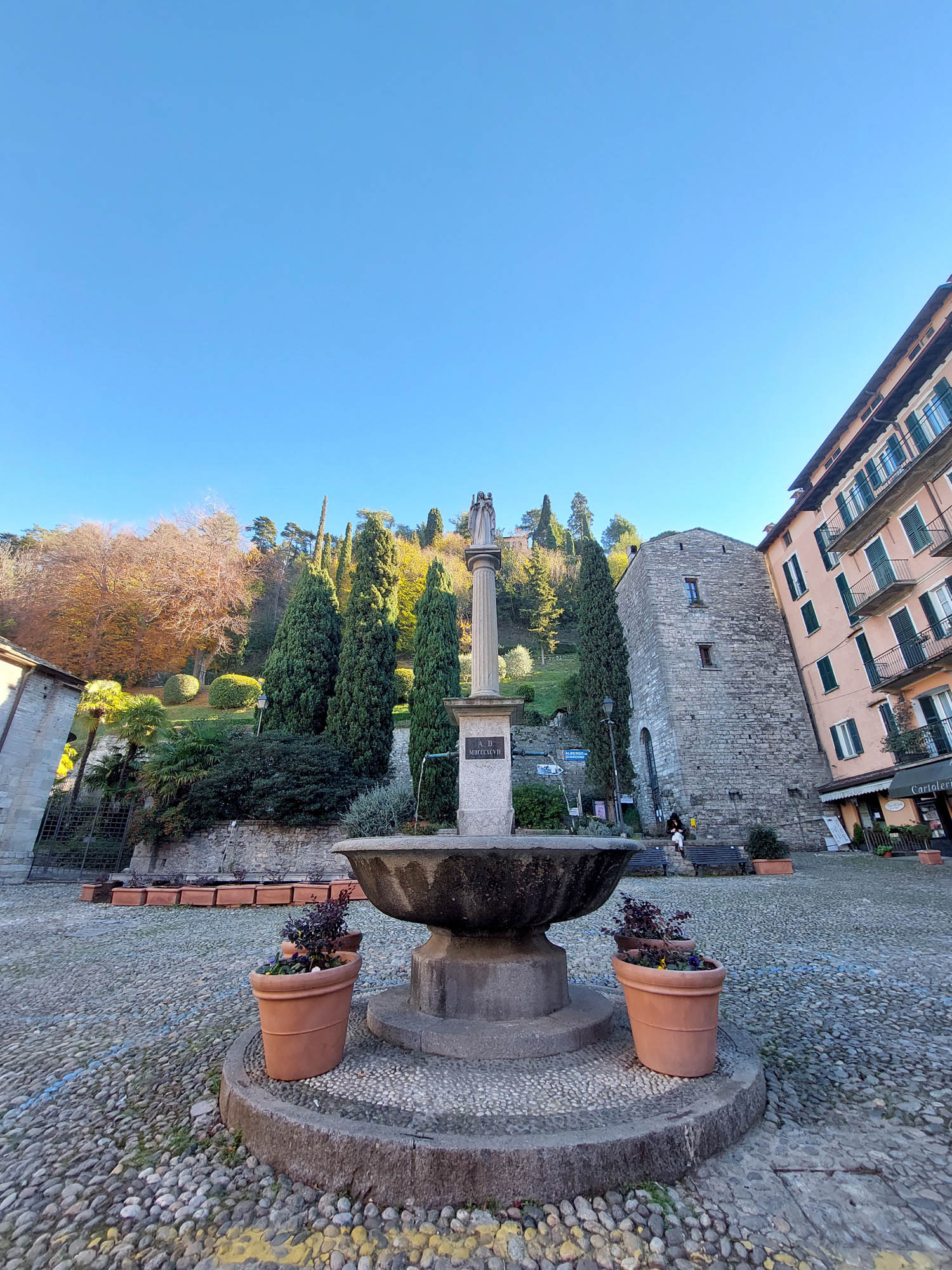 Fontana pubblica a Bellagio