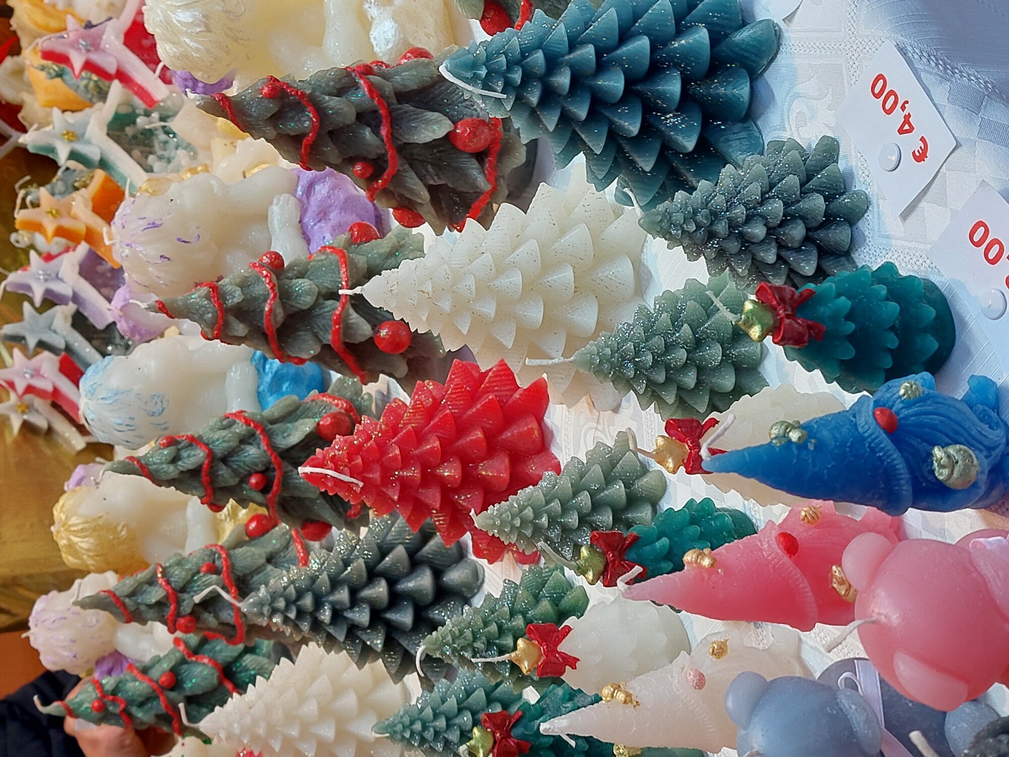 Candele simbolo del borgo