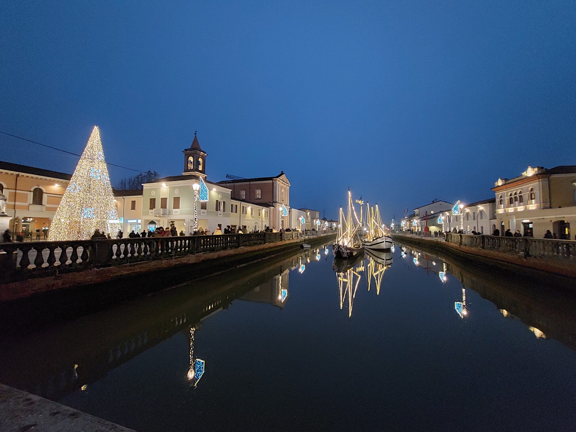 luminarie di Natale Cesenatico luminarie di Natale Cesenatico