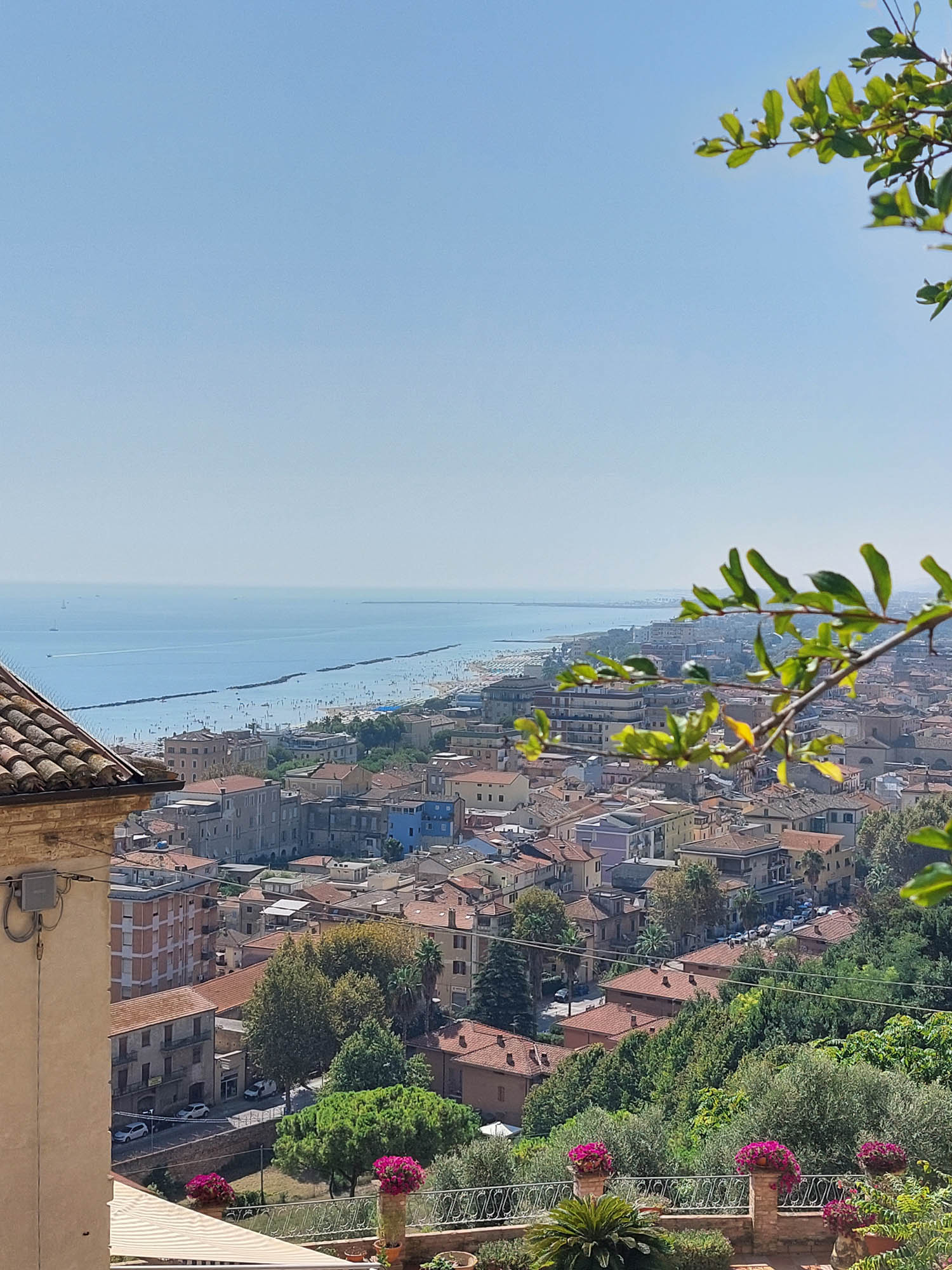 Belvedere di Grottammare e riviera delle Palme