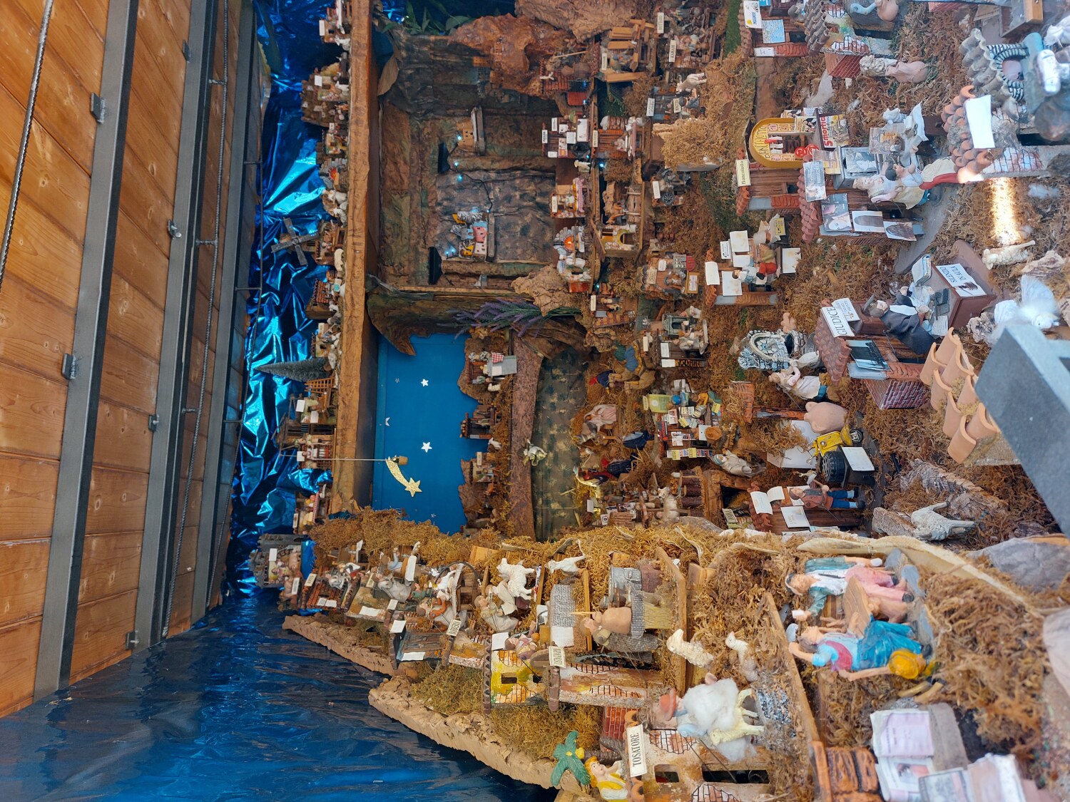 Presepe artistico in movimento in Abruzzo