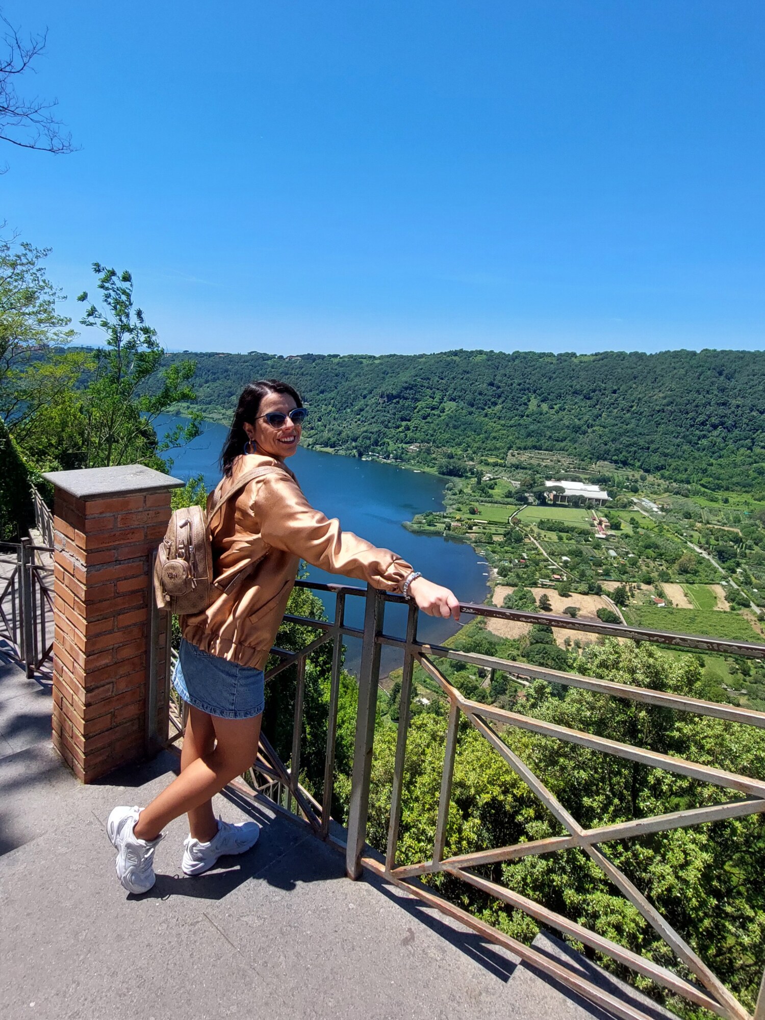 La terrazza degli innamorati a Nemi