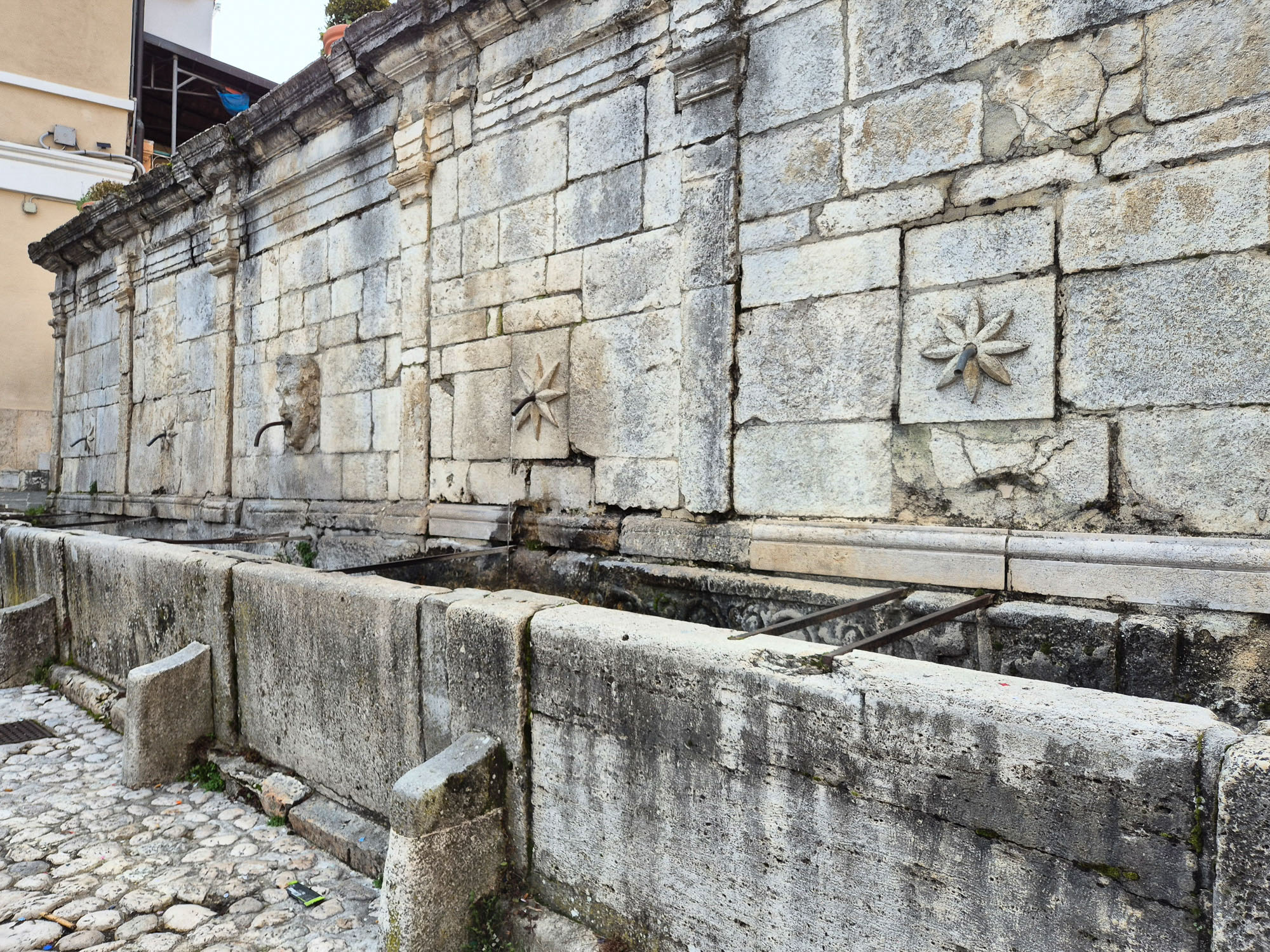 La fontana a muro di Tagliacozzo