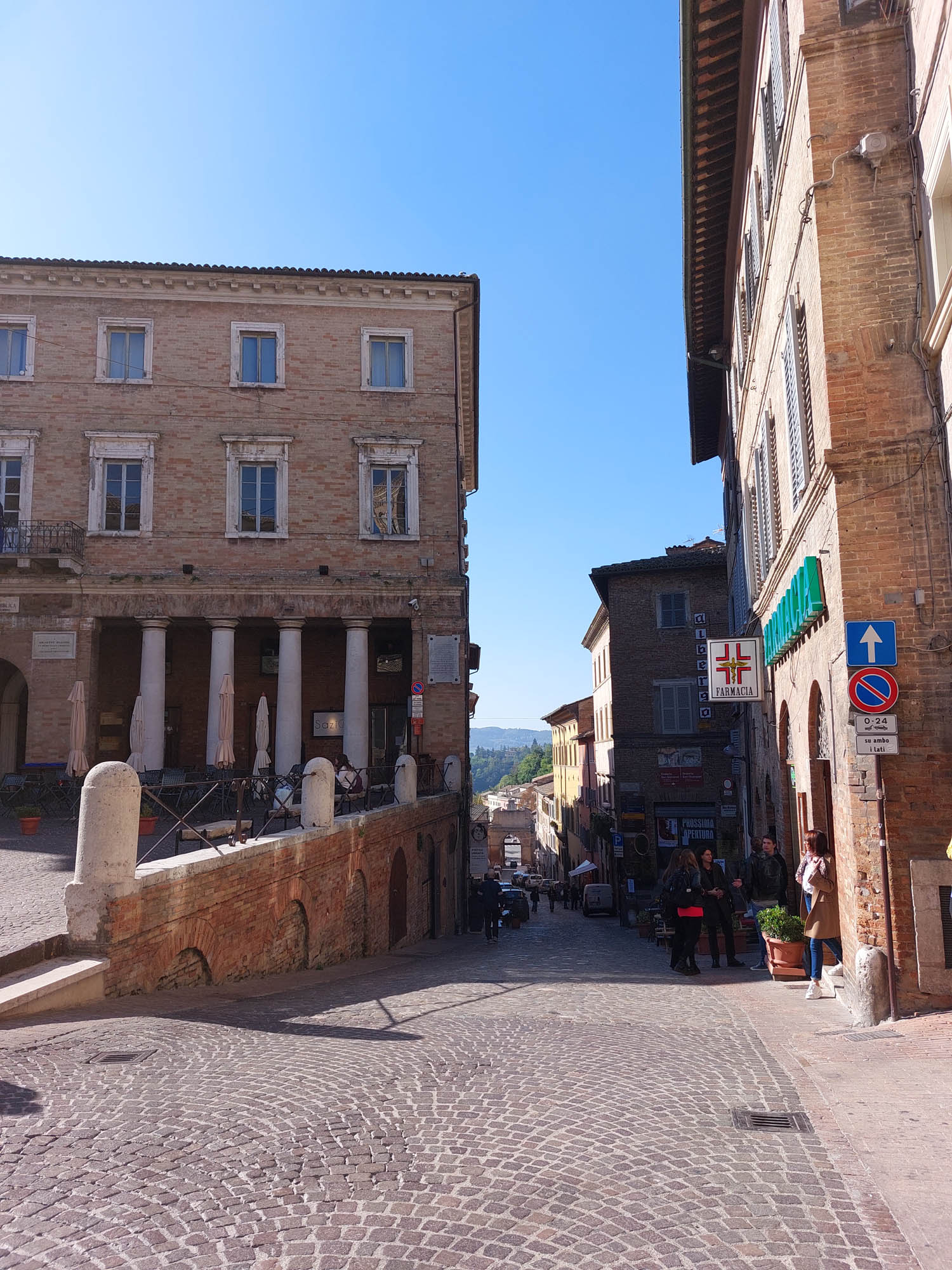 Piazza della Repubblica a Urbino