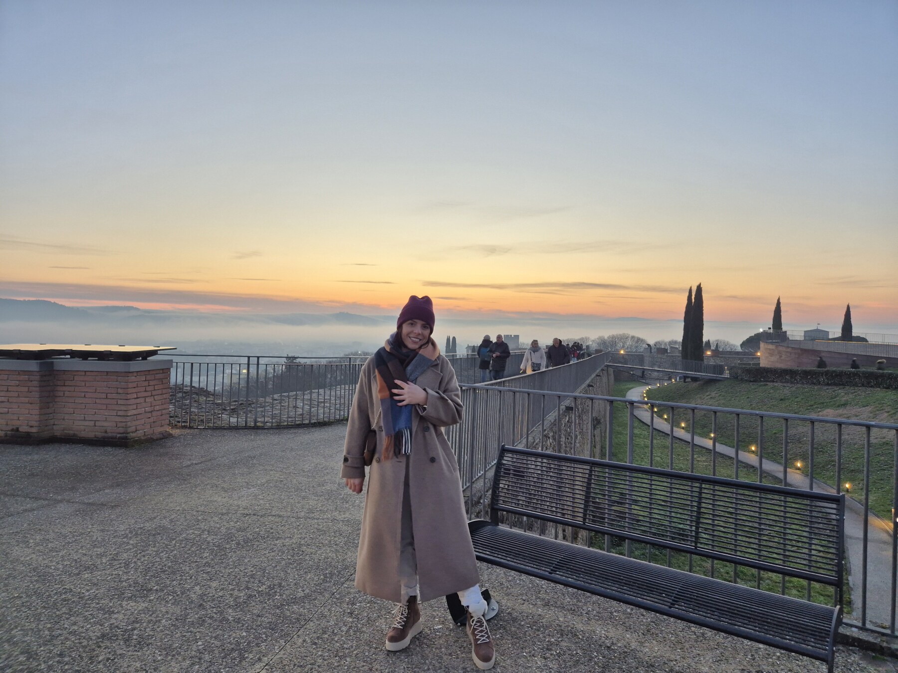 La fortezza al tramonto