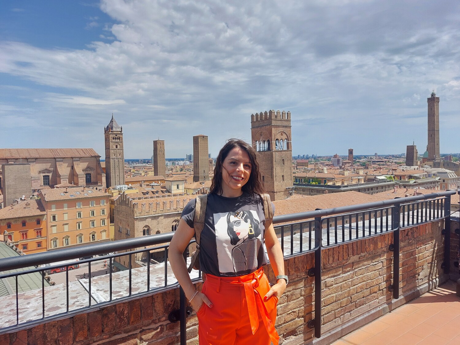 La Torre dell’Orologio e la vista sui tetti