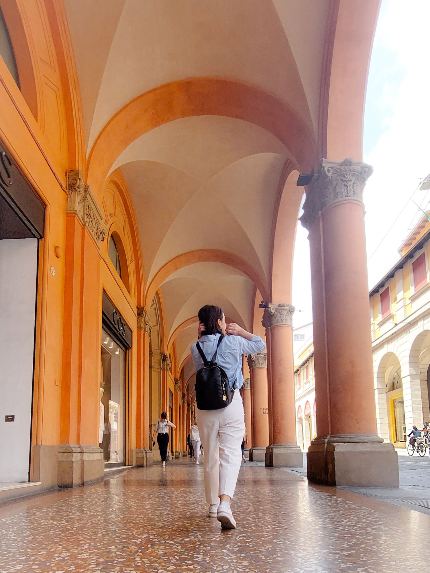 Portici di Via Farini Portici di Via Farini