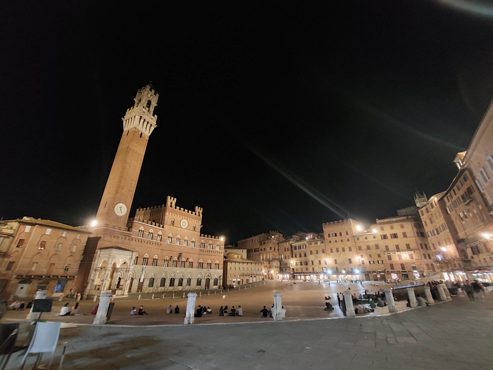 Piazza del Campo notturna