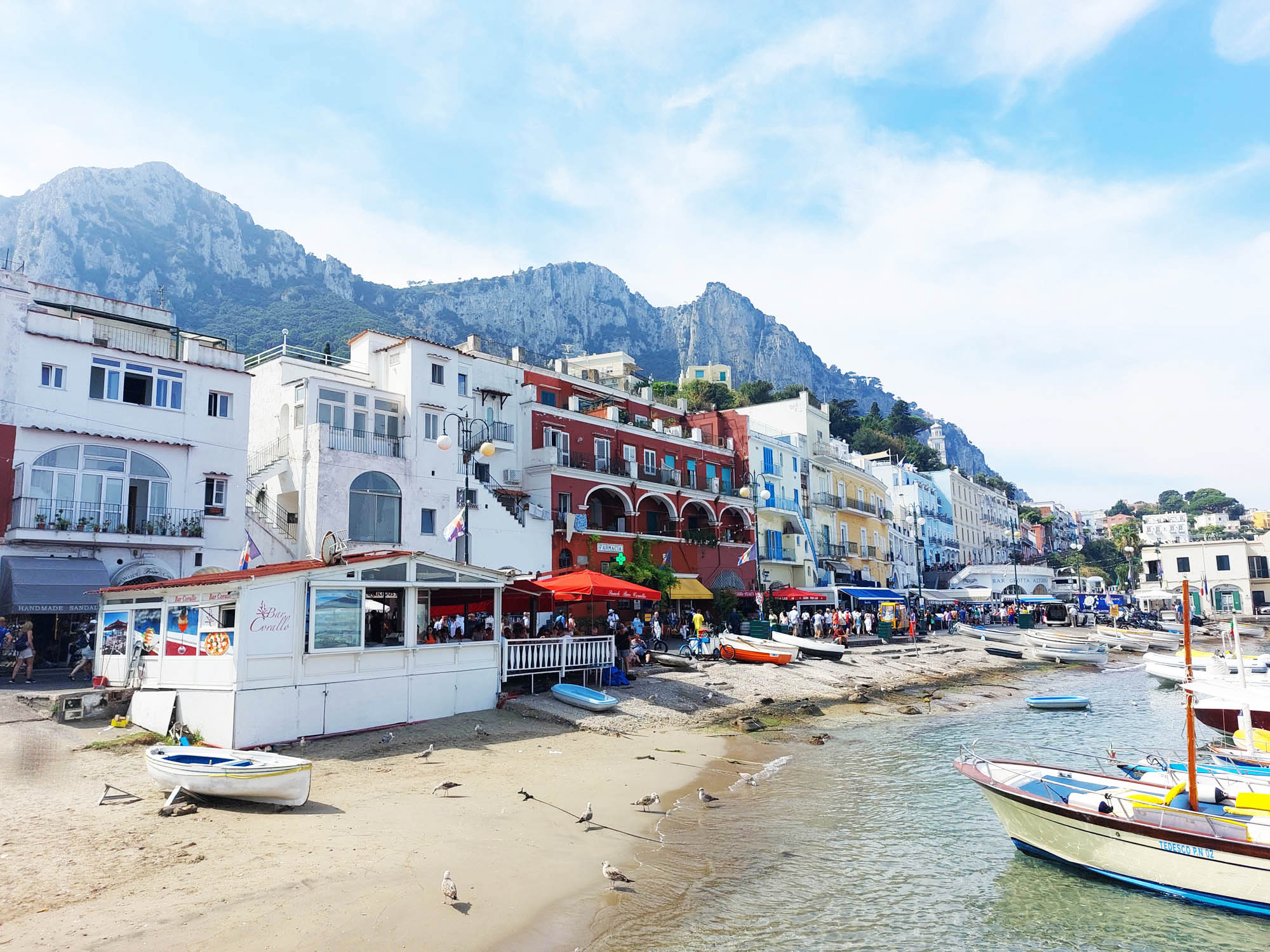 Marina Grande a Capri