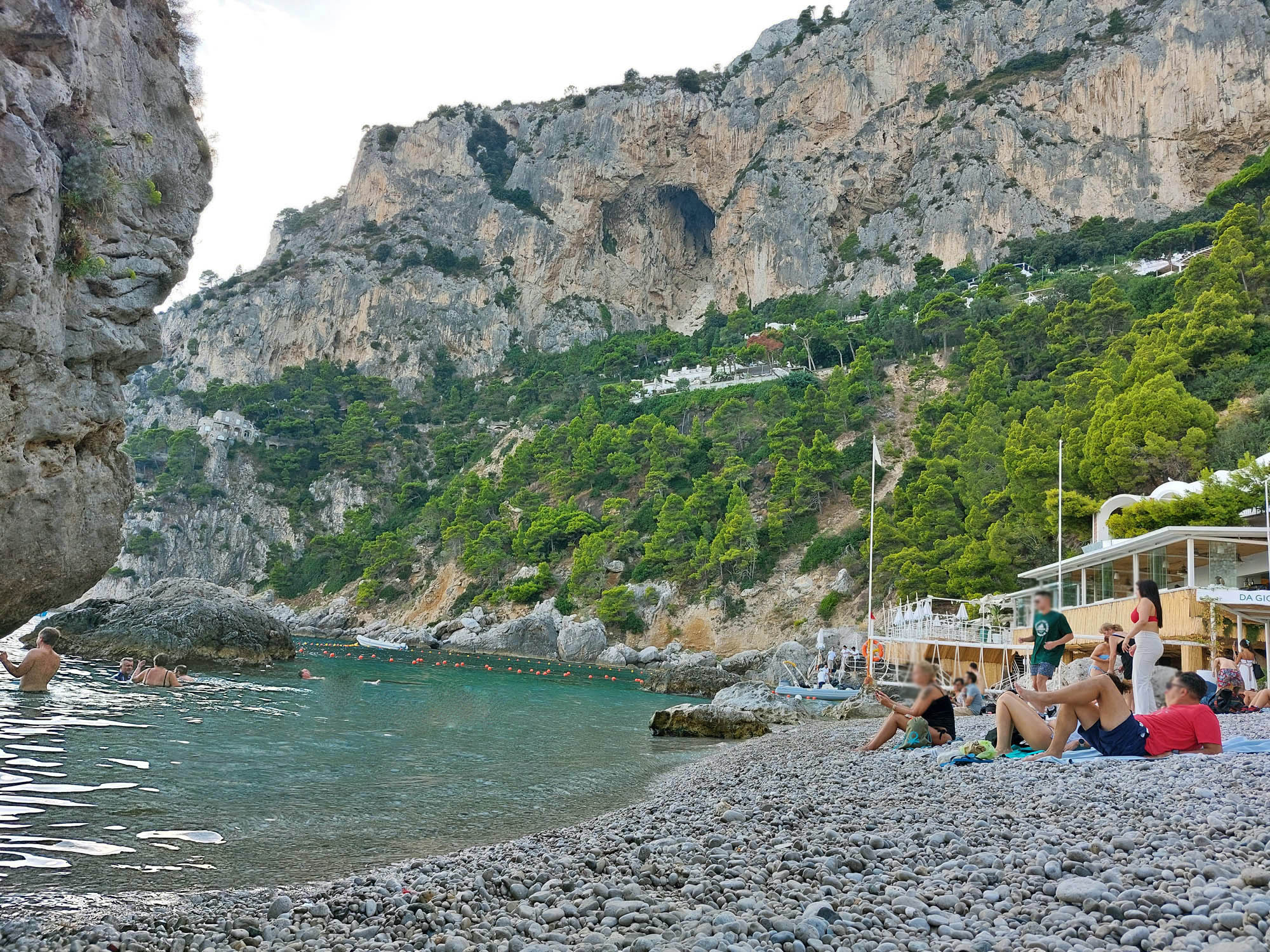 Marina Piccola a Capri Marina Piccola a Capri