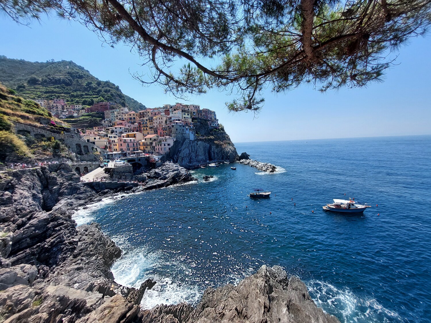Dove ho parcheggiato a Manarola