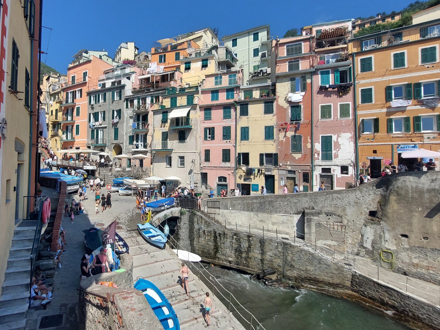 Il porticciolo di Riomaggiore
