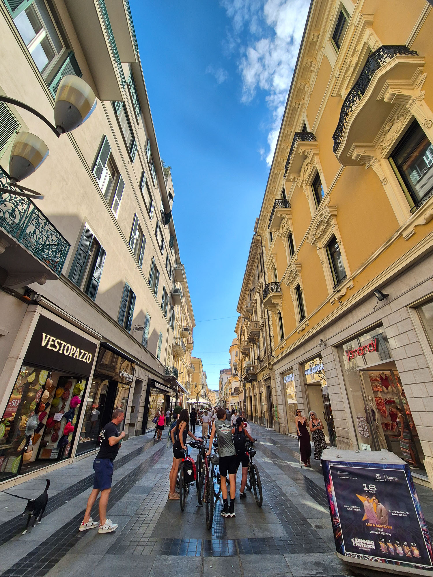 Corso Matteotti - shopping a Sanremo
