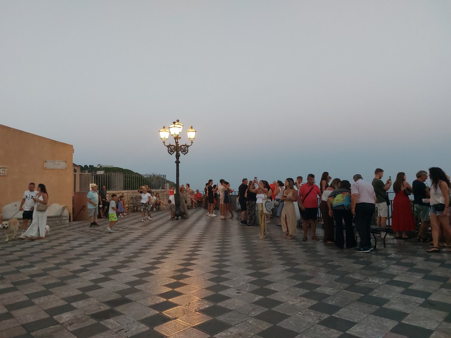 Il tramonto di Taormina