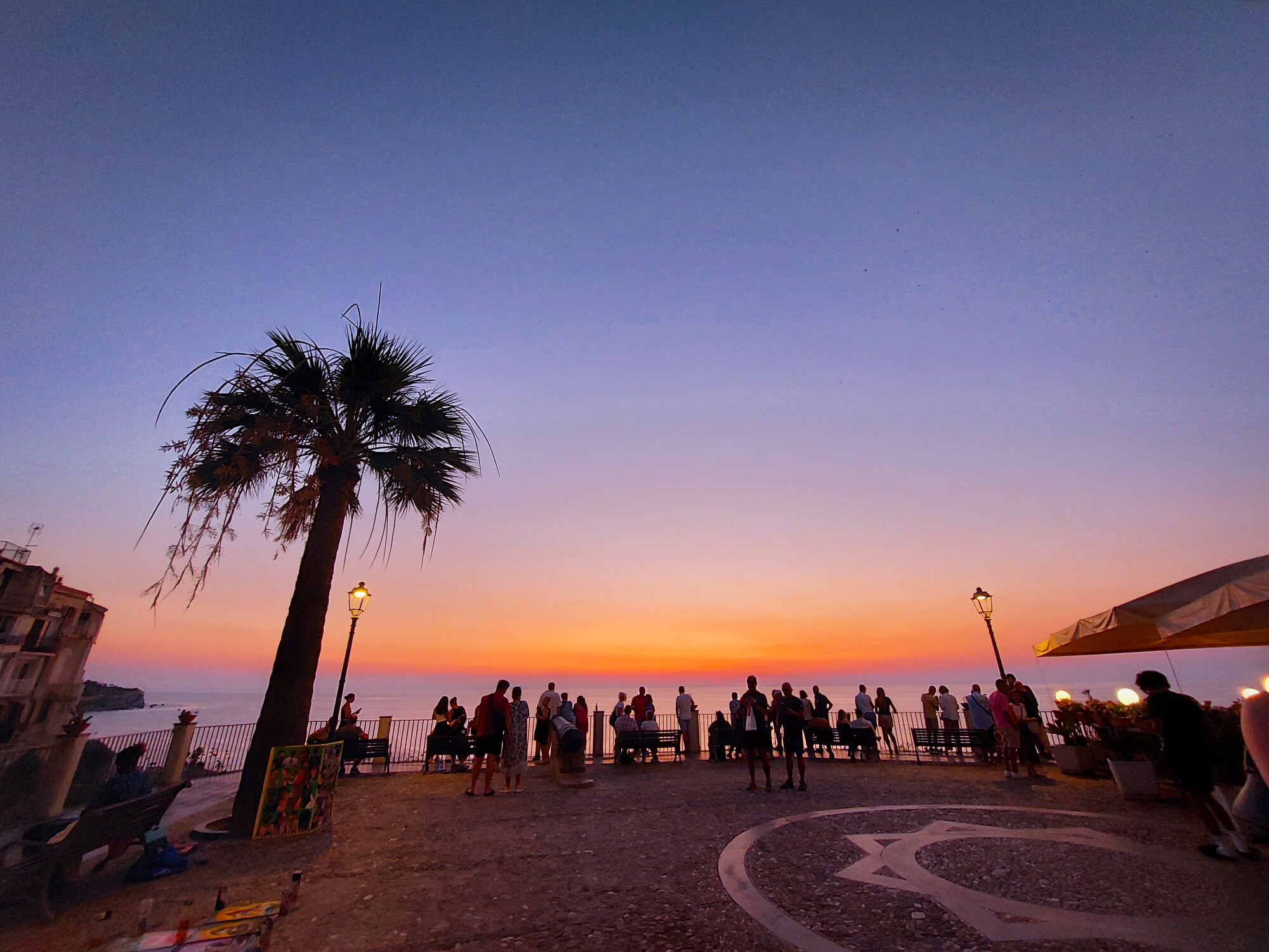 Tramonto a Tropea Tramonto a Tropea