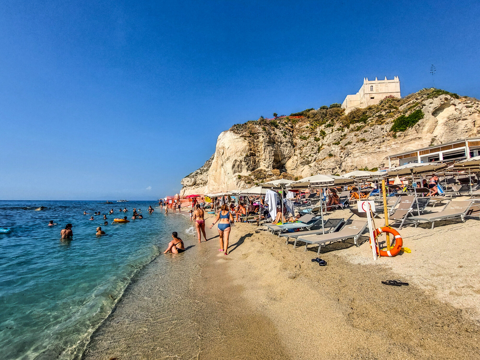 spiaggia A Linguata di Tropea spiaggia A Linguata di Tropea